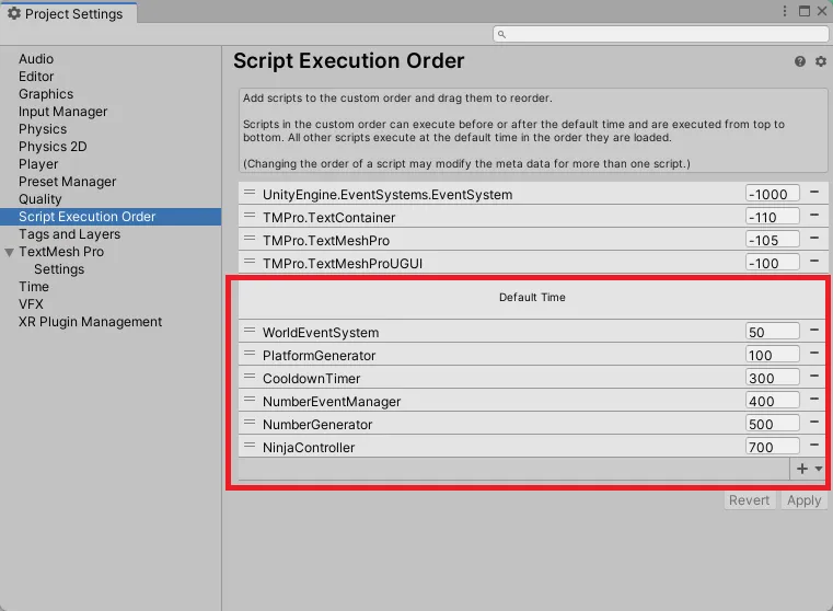 Unity Script Execution Order